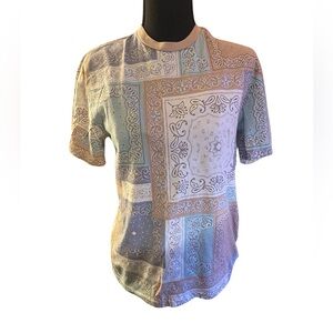 PAC Sun bandana print tee size small